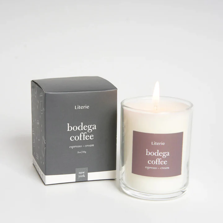 Literie Bodega Coffee Scented Votive Candle